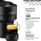 De'Longhi Nespresso Vertuo Pop ENV90.B Koffiecupmachine Zwart - Compact, Slim, Veelzijdig