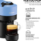 De'Longhi Nespresso Vertuo Pop Koffiecupmachine Blauw | Centrifusion | Smart Connectiviteit
