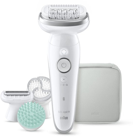 Braun Silk-épil 9 SkinSpa 9-080 Wet & Dry Epilator Wit