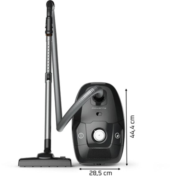 Rowenta G-FORCE Silence RO6136 Stofzuiger met Zak Zwart
