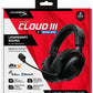 HyperX Cloud III S Draadloze Gaming Headset Zwart