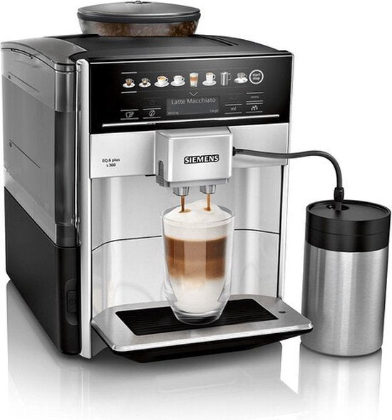 Siemens EQ6 Plus S300 TE653M11RW Volautomatische Espressomachine