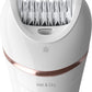 Philips Series 8000 BRE740/10: Nat & Droog Epileerapparaat voor Volledige Verzorging