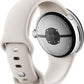 Google Pixel Watch 3 Geavanceerde Smartwatch 45mm - Zilver/Porselein met Fitbit Integratie