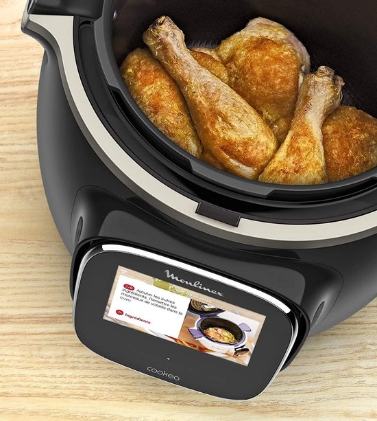 Moulinex Cookéo Touch CE902800 Multicooker 1600W 6L Zwart