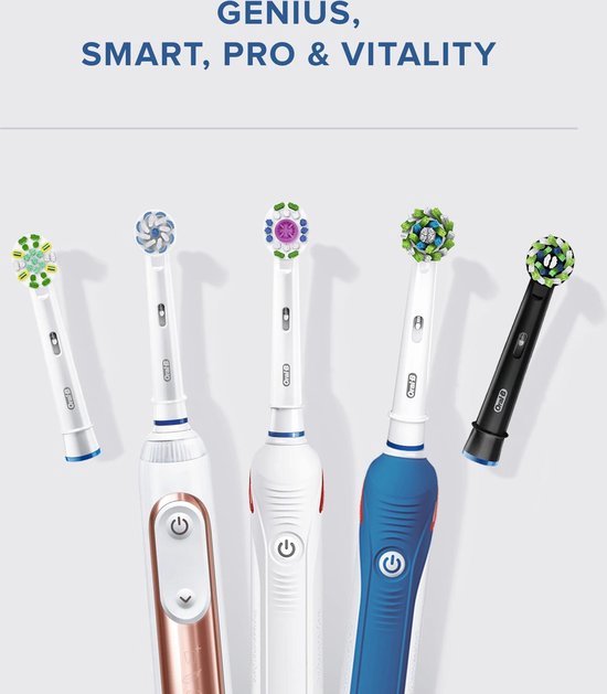 Oral-B 3D White Opzetborstels 8 Stuks