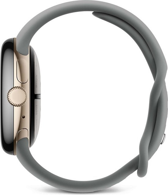 Google Pixel Watch 3 Smartwatch 41mm: Geavanceerd Actua-scherm, Fitbit-integratie, GPS, Champagne Goud