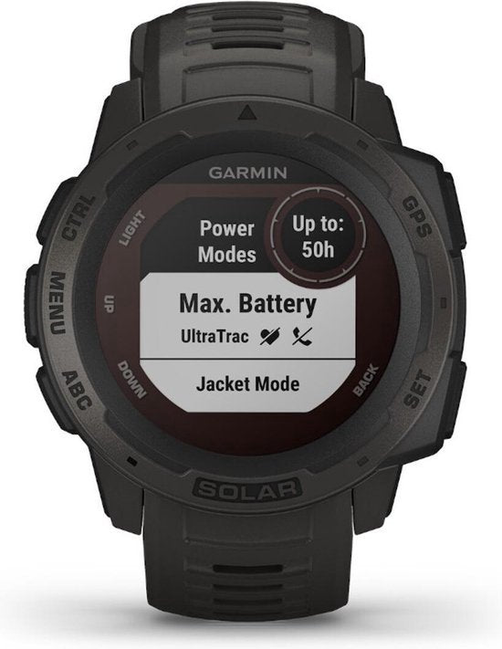 Garmin Instinct Solar 010-02293-00 Smartwatch Graphite