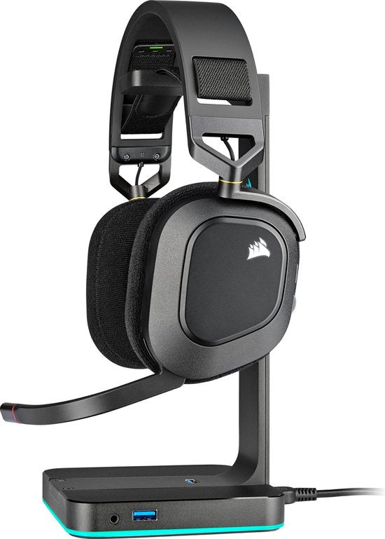 Corsair HS80 Draadloze RGB Gaming Headset
