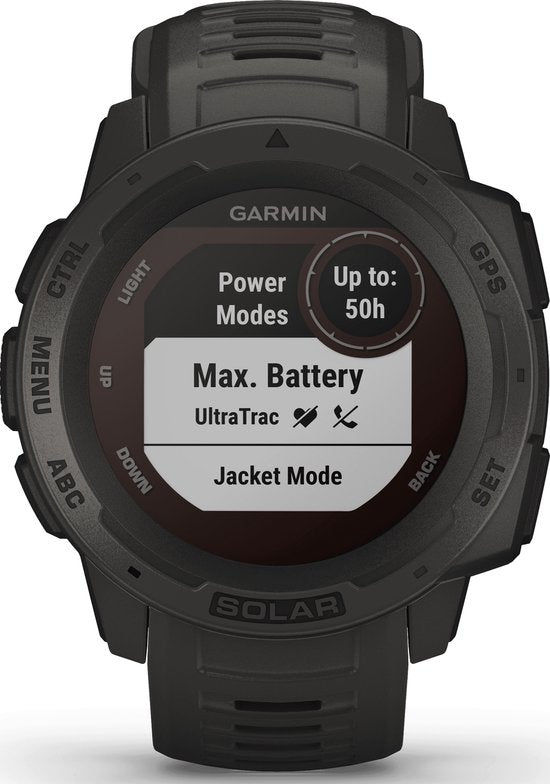 Garmin Instinct Solar 010-02293-00 Smartwatch Graphite