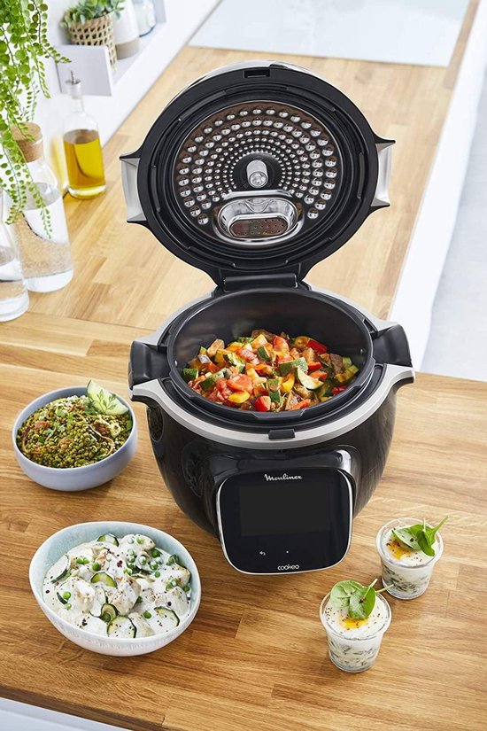 Moulinex Cookéo Touch CE902800 Multicooker 1600W 6L Zwart