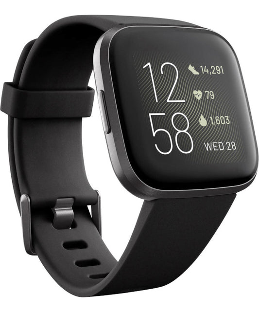 Fitbit Versa 2 | Smartwatch | Zwart | 0811138036690