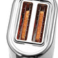 WMF Lono Broodrooster RVS 2 Sleuven 900W Compact Design