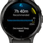 Garmin Venu 3S Smartwatch: Compact AMOLED Scherm, Gezondheidsmonitoring Pebble Grey