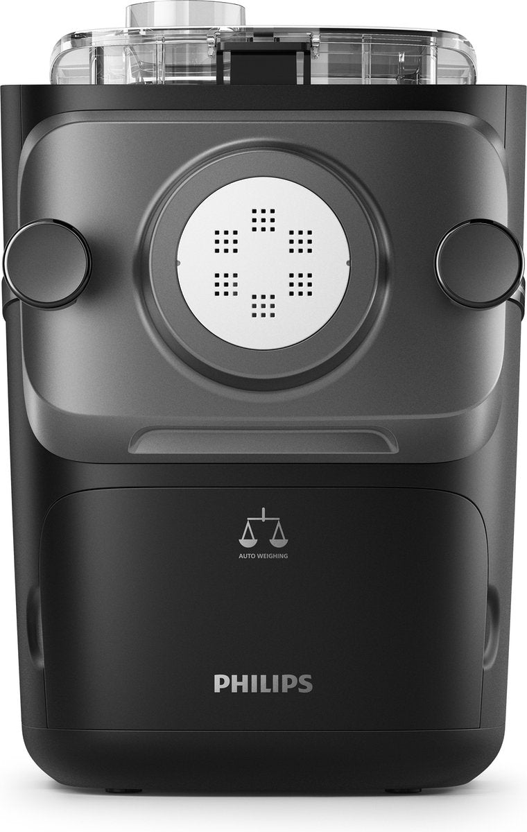 Philips 7000 Serie Pastamachine met 8 Vormschijven, Automatische Weegfunctie, Zwart