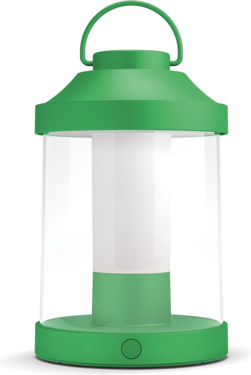 Philips Abelia Draagbare LED Tafellamp Wit - Dimbaar, USB Oplaadbaar, IP44 Weerbestendig