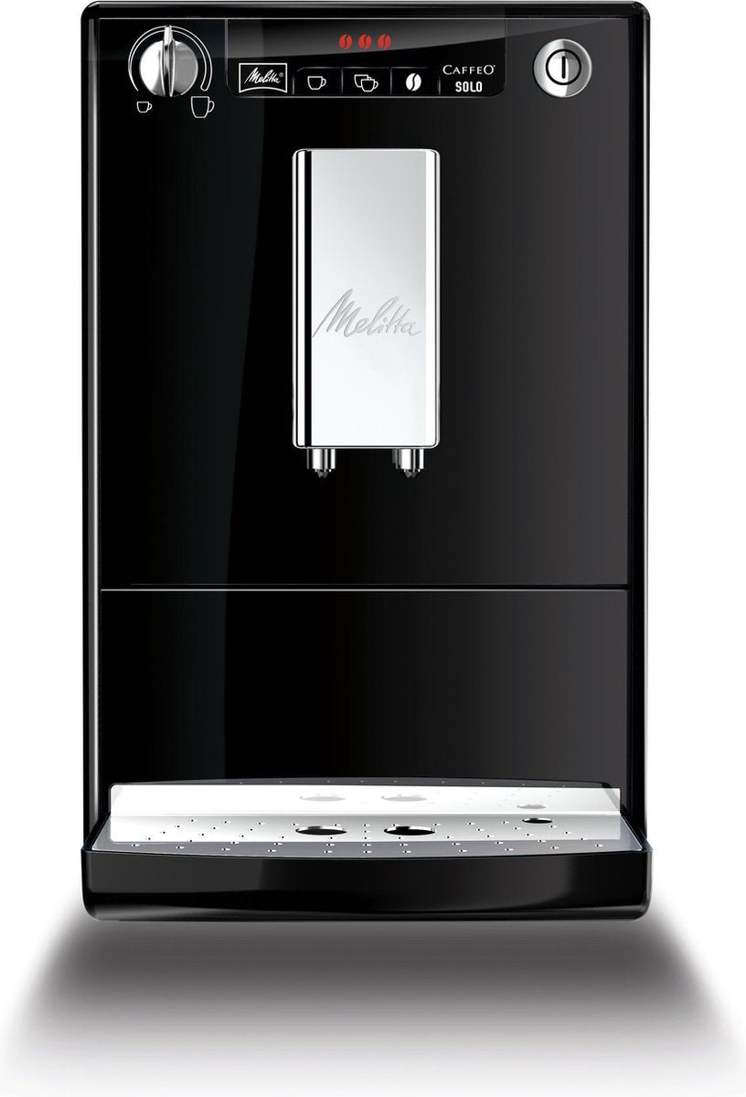Melitta Caffeo Solo E950-101 Volautomatische Espressomachine - Zwart-Zilver - Krachtige Koffiebeleving