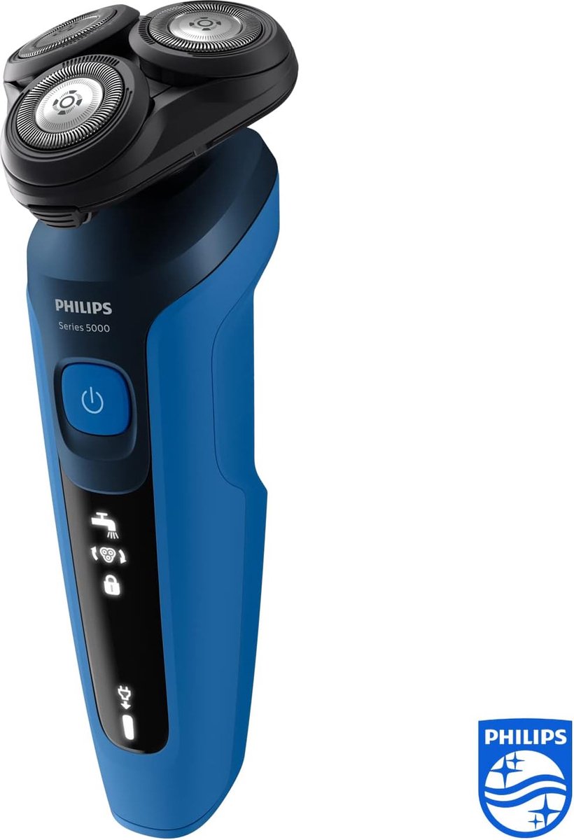 Philips Shaver Series 5000 S5466/18: Nat & Droog Elektrisch Scheerapparaat ComfortTech-mesjes