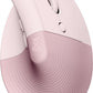 Logitech Lift Verticale Ergonomische Muis Rechtshandig Roze
