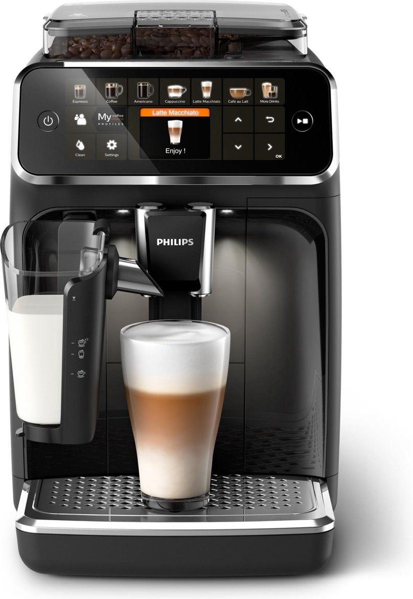 Philips LatteGo 5400 Volautomatische Espressomachine - 12 Koffievarianten, Keramische Molens, Melksysteem