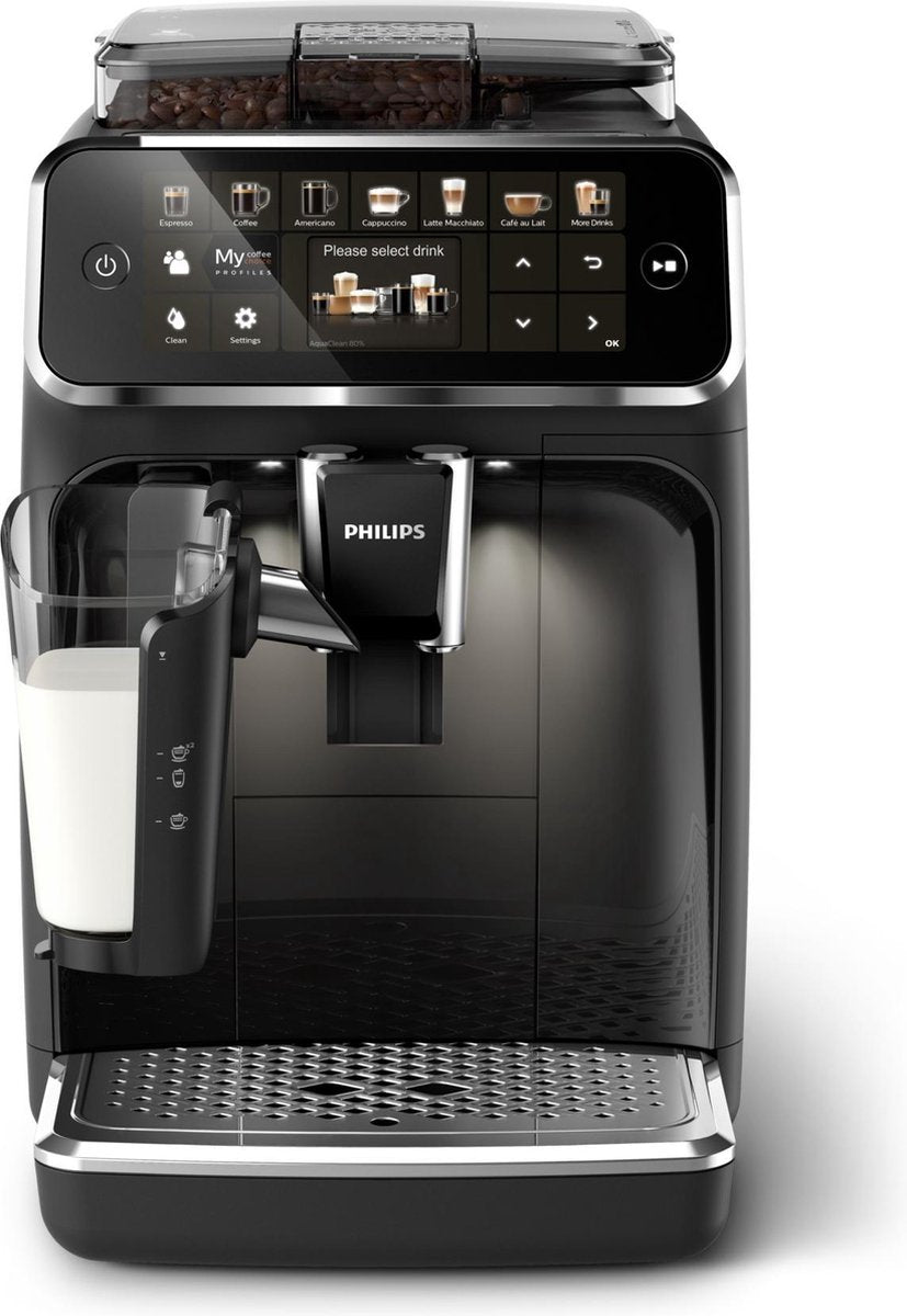 Philips LatteGo 5400 Volautomatische Espressomachine - 12 Koffievarianten, Keramische Molens, Melksysteem