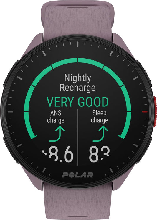 Polar Pacer GPS Hardloophorloge - Premium Sportwatch - Purple Dusk S-L