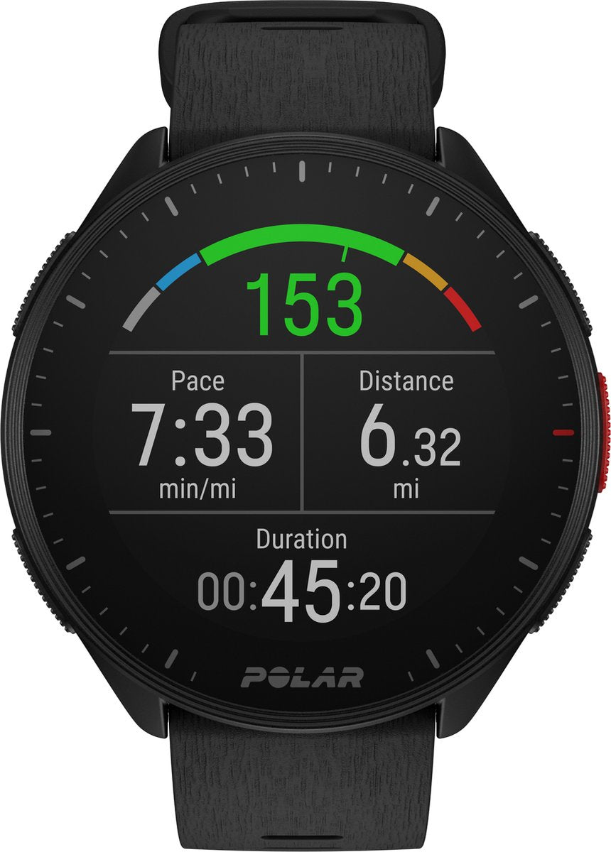Polar Pacer GPS Hardloophorloge - Nauwkeurige Tracking, Lange Batterij, Smarte Functies