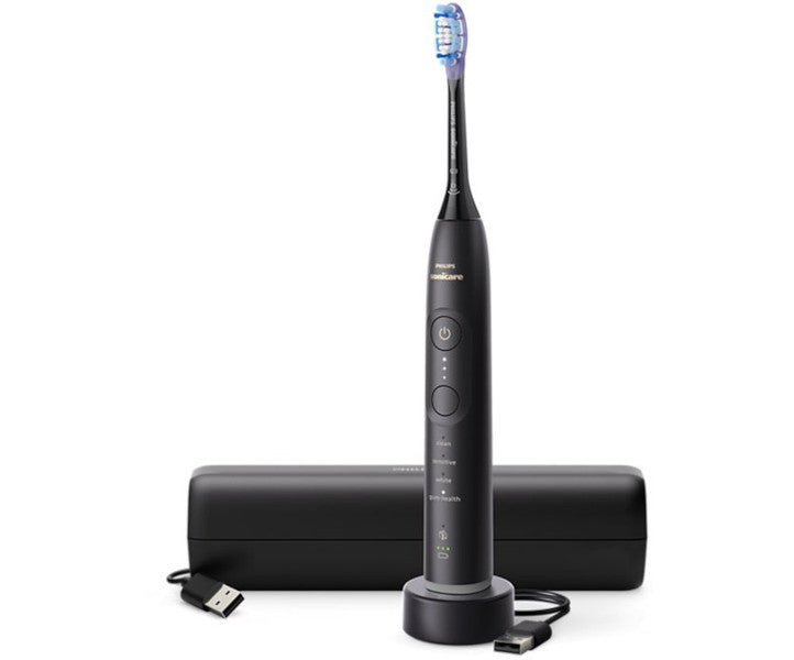 Philips Sonicare 7100 Series Zwarte Elektrische Tandenborstel Reisetui Gezond Tandvlees HX7421/01