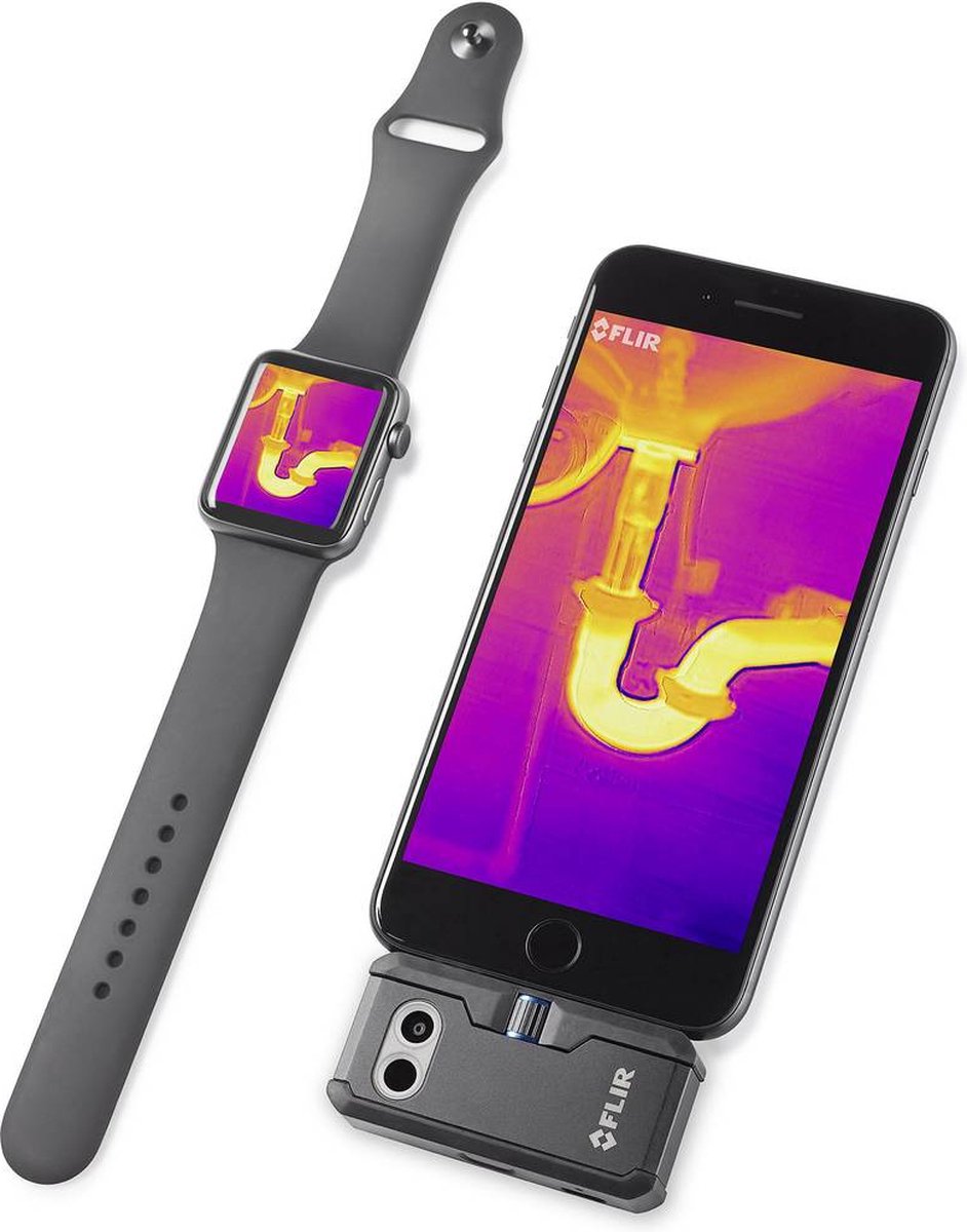 FLIR One Pro LT - warmtebeeldcamera - voor smartphone/tablet - met iOS - lightning aansluiting - 7332558015711