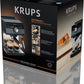 Krups Authentic+ C40 XP384G Compacte Pistonmachine met Melkopschuimer Zwart