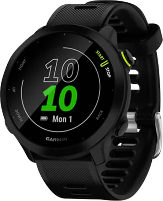 Garmin Forerunner 55 GPS Hardloophorloge 42mm Zwart met Hartslagmeter & Coachfuncties