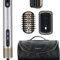BaByliss Air Wand AS6555E 4-in-1 Wet to Dry Hair Dryer 1500W Silver - MR commerce