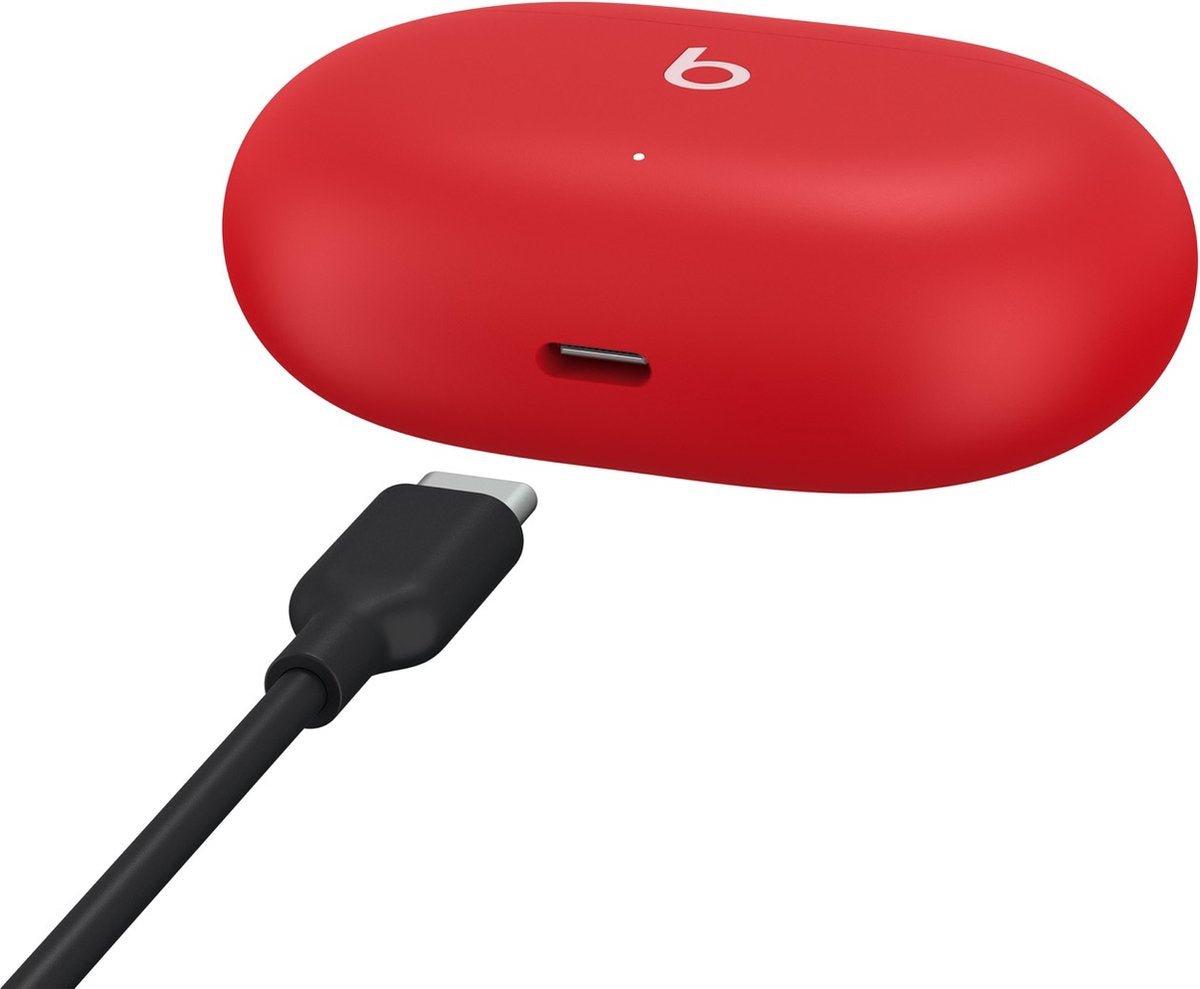 Beats Studio Buds Draadloze Ruisonderdrukkende In - Ear Oortjes met Microfoon - Beats Rood - MR commerce