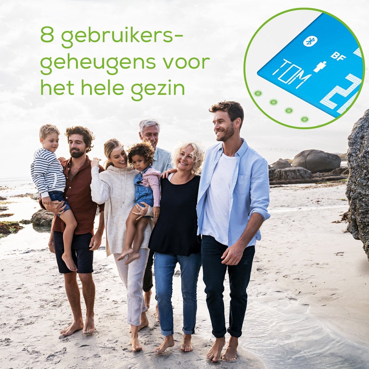 Beurer BF 950 Witte Lichaamsanalyse Personenweegschaal met Bluetooth en Zwangerschapsmodus - MR commerce