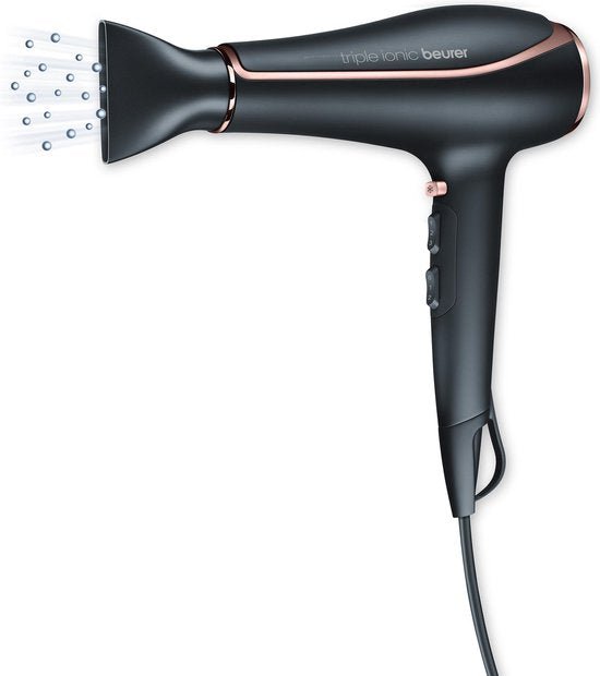 Beurer HC 80 Föhn Haardroger Triple Ionisch 2200W Zwart Brons - MR commerce