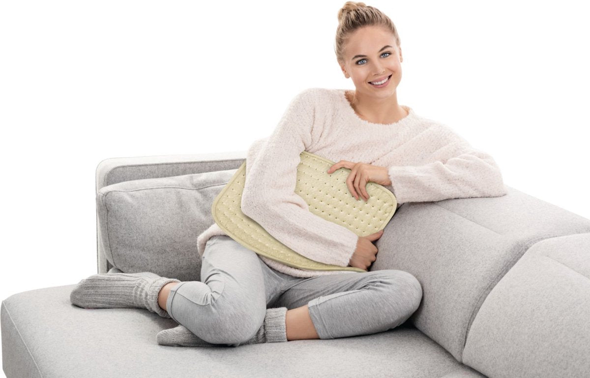 Beurer HK 45 Cosy Elektrisch Warmtekussen Rug Buik Nek Schouder Zacht Fleece - MR commerce