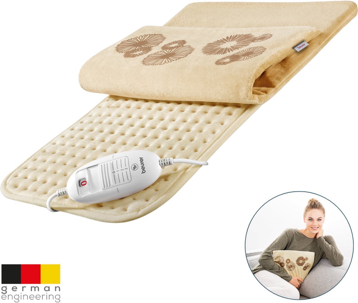 Beurer HK 45 Cosy Elektrisch Warmtekussen Rug Buik Nek Schouder Zacht Fleece - MR commerce