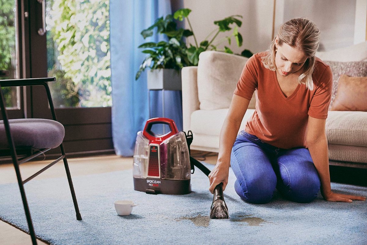 BISSELL SpotClean ProHeat Draagbare Vlekkenreiniger HeatWave Tapijt Bank Auto - MR commerce