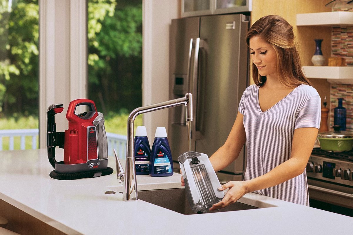 BISSELL SpotClean ProHeat Draagbare Vlekkenreiniger HeatWave Tapijt Bank Auto - MR commerce