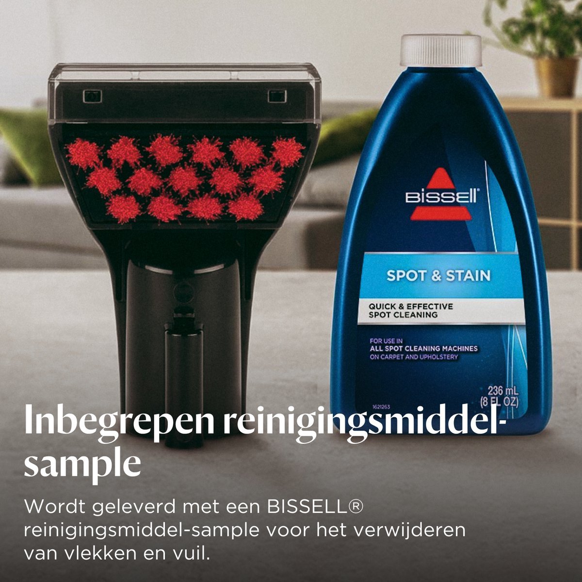 BISSELL SpotClean ProHeat Draagbare Vlekkenreiniger HeatWave Tapijt Bank Auto - MR commerce