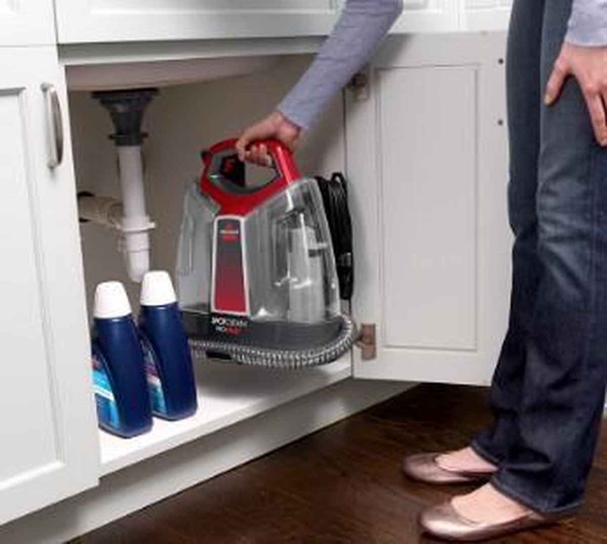 BISSELL SpotClean ProHeat Draagbare Vlekkenreiniger HeatWave Tapijt Bank Auto - MR commerce