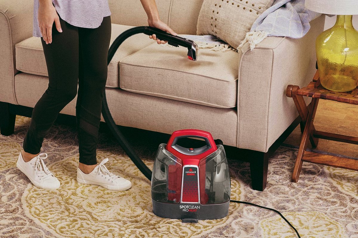 BISSELL SpotClean ProHeat Draagbare Vlekkenreiniger HeatWave Tapijt Bank Auto - MR commerce