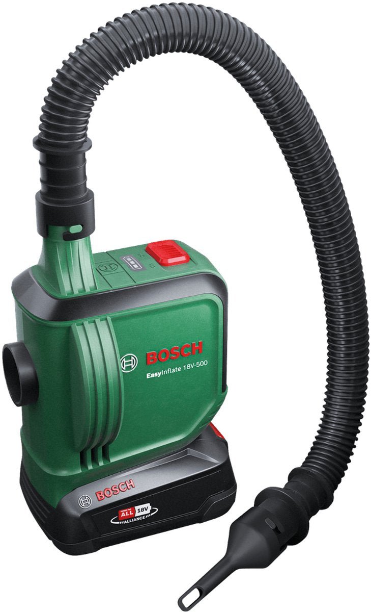 Bosch EasyInflate 18V - 500 Acculuchtpomp Kit: Krachtig, Draagbaar, Compleet met Accu en Oplader - MR commerce