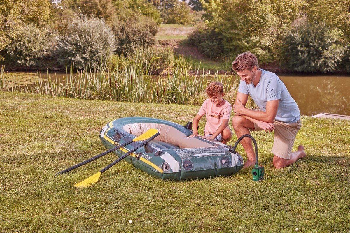 Bosch EasyInflate 18V - 500 Acculuchtpomp Kit: Krachtig, Draagbaar, Compleet met Accu en Oplader - MR commerce