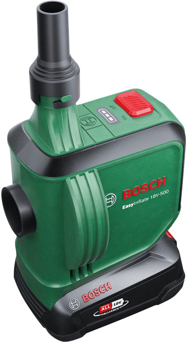Bosch EasyInflate 18V - 500 Acculuchtpomp Kit: Krachtig, Draagbaar, Compleet met Accu en Oplader - MR commerce