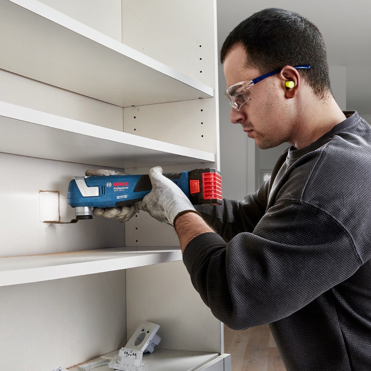 Bosch Professional GOP 18V - 34 Accu Multitool: Krachtig, Draadloos, Snap - In Systeem - MR commerce