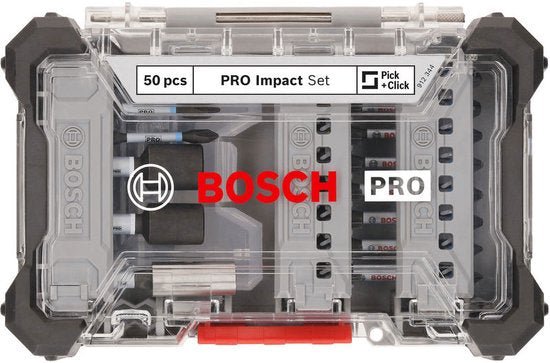 Bosch Professional PRO Impact Schroefbitset 50-Delig 2608521U89 - MR commerce