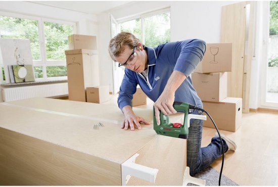 Bosch PTK 14 EDT Elektrische Tacker DuoTac - Krachtig voor Hout en Zachte Materialen - MR commerce