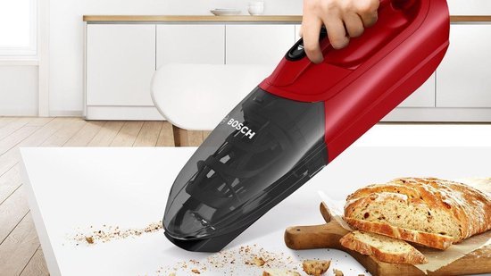 Bosch Serie 2 BBHF214R Draadloze Steelstofzuiger Zakloos Rood - MR commerce