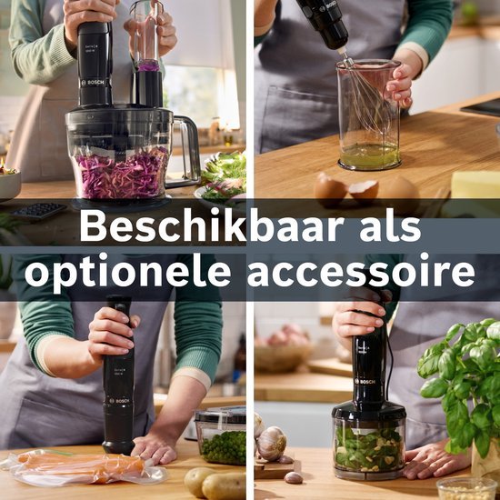 Bosch Serie 4 MSM4B610 ErgoMaster Staafmixer 1000W Zwart - MR commerce